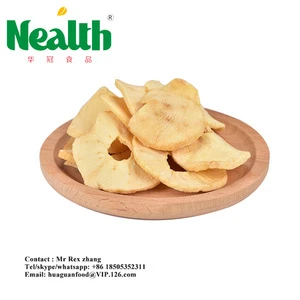 vacuum packaging fruits snacks dried apple slices