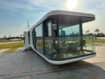 Venezuela Outdoor Camping Holiday Rooms Wooden Tiny Houses with Skylight Sunrise Visible Small Wood Furniture Equipped Home