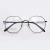 Import Vintage Eyeglasses Frame Custom Logo Sticker Anti Blue Light Metal Eyewear from China