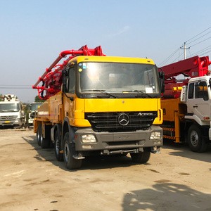Voiture Occasion Used Diesel Engine Mounted Concrete Machinery 38-46M Concrete Pump Truck