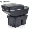 Vtear For VW Golf 7 armrest box car styling central Store content box cup holder interior car-styling decoration accessories
