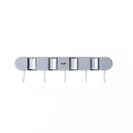 Wall Mounted Hot Selling Household Plastic Garden Wholesale Combination Mop and broom tool holder organizer