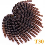Wand Curl Crochet Braid Synthetic Hair Jamaican Bounce Crochet Braids Hair