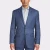 Import Warm New Fashion Custom Single Vent Peaked 2 Piece Plain Suits from China