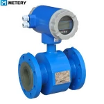 Waterflood electromagnetic flow meter for oilfield