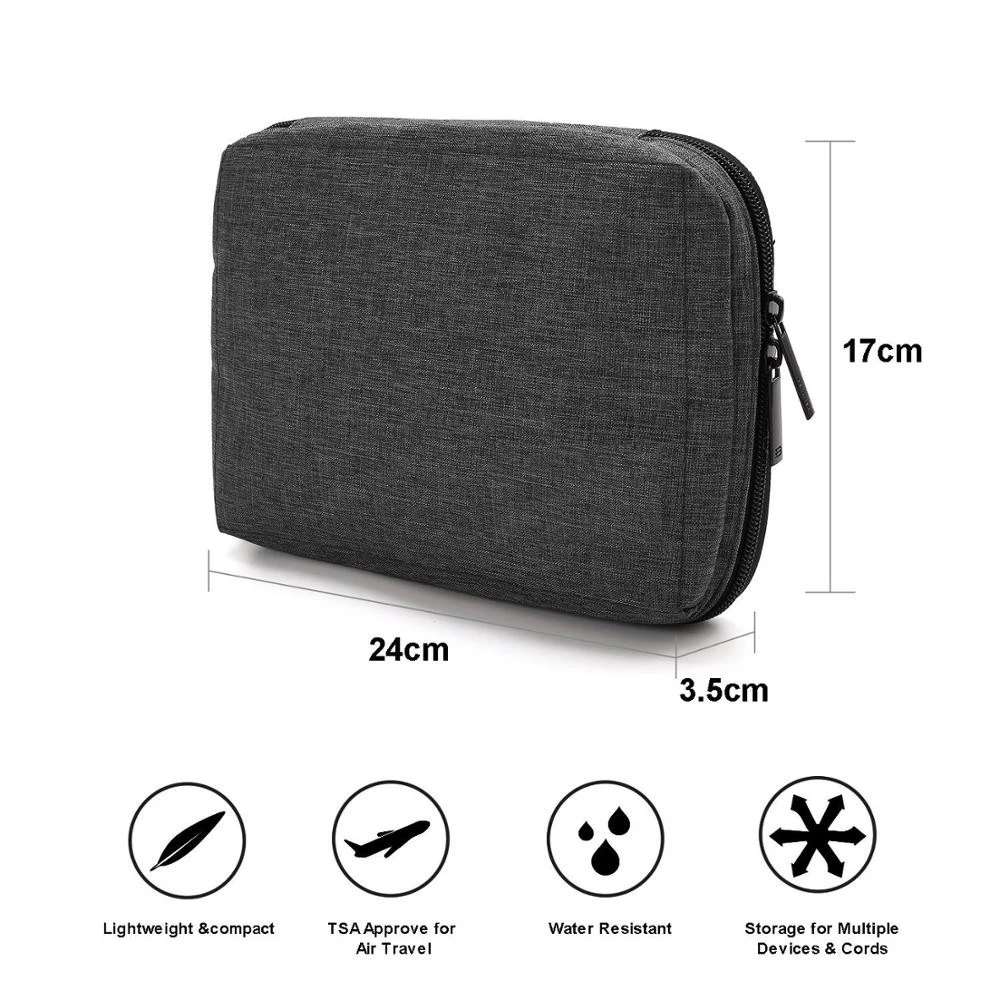 Waterproof Portable Electronic Accessories Travel Organizer Case bag