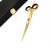 Import WB200-577 Customized High Quality 6 Inches Hair Golden Beard Scissors from China