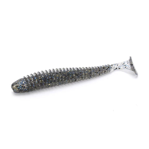 WeiHe 12cm 8.5g Soft Fishing Lure Simulation T-tail Worm Quality Artificial Bait Fishing Soft Baits with Hook Fishing Par
