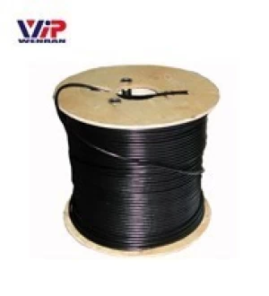 Wenran Factory RG 6 Cable 1.02CCS Conductor PVC Jacket 75Ohm RG6 Coaxial Cable RG6 For CATV