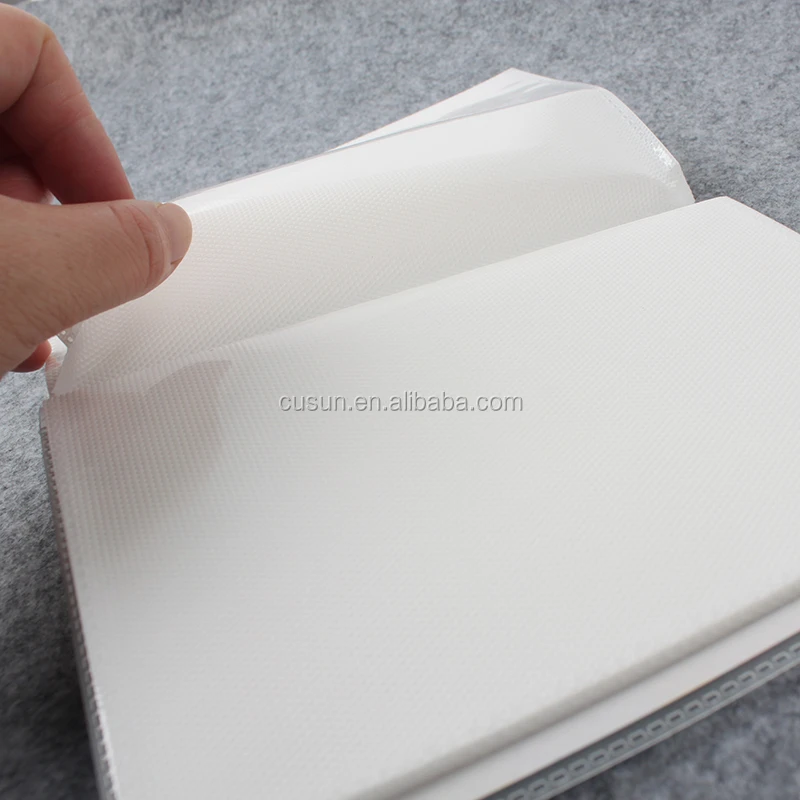 Wenzhou Factory Supply Cheap Plastic Clear Transparent Photo Album