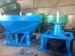 Wet Pan Mill edge milling machine for gold ore for sand washer