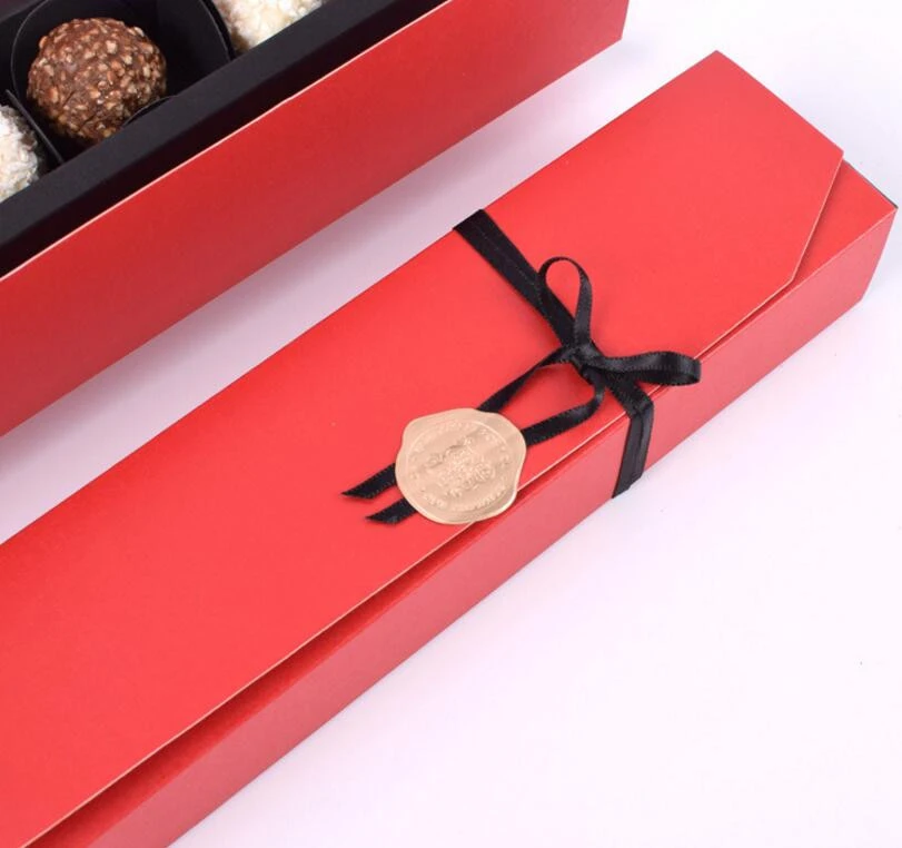 Wholesale Cheap Custom empty chocolate paper truffle box for sale