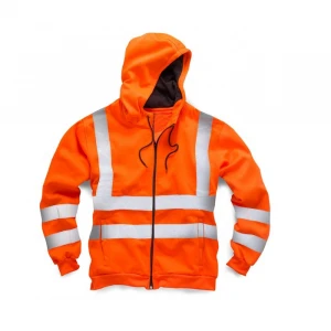 wholesale cheap mens traffic road construction security high visibility hoodie