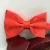 Import Wholesale cheap polyester plain bowtie solid color bow tie from China
