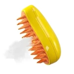 Wholesale Custom 3 in1 Pet Electric Cat Dog Steamy Brush Grooming Comb with Electric Spray Anti-Flying Floating Cat Steam Brush