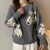 Import Wholesale Custom Fall Lovely Cardigan Women Bear pattern free Size Sweater  cardigan sweater women from China