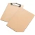 Import Wholesale custom menu a4 wood clipboard with logo from China