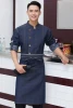 Wholesale Custom OEM modern restaurant hotel waiter waitress denim uniforms,chef uniform