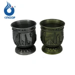 wholesale Dubai retro metal mini barware cocktail cups metal shot cups for bar decor gift Dubai souvenir cups