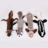 Wholesale Durable No Stuffing Soft Plush Squeaky Pet Dog Toy