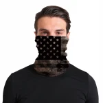 Wholesale Factory Flag Buffs Selling Promotional Silk Custom Printed Neck Gaiter For Unisex Wear Fishing Bandana