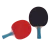 Import Wholesale factory price good quality professional table tennis bats outdoor pingpong racket from China