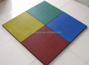 Wholesale factory price outdoor and indoor gym used rubber floor safty mats ,floor tiles for sale