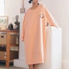 Wholesale Factory Sleepwear For Women Organic Cotton Pyjamas Nightgown