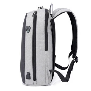 Wholesale Fashionable Travelling Waterproof Mochilas Accept Custom Logo USB Charging Anti Theft Laptop Backpack