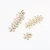 Import Wholesale High quality Korean Girl Pearl Hair Pins Handmade New Designs Hairpins Luxury Pearl Hair clips for Women from China