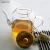 Import Wholesale home use High Borosilicate glass cheap classic round bottom 600ml glass jug water pitcher with bamboo lid from China