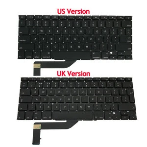 Wholesale Keyboards For Macbook Pro A1502 A1278 A1706 A1708 A1398 Keyboard Replacement French German Italian Russian Spanish US