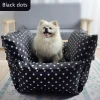 Wholesale Luxury Cozy waterproof Front and back seat pet hammock Pet car seat cover pet bed dog car seat belt