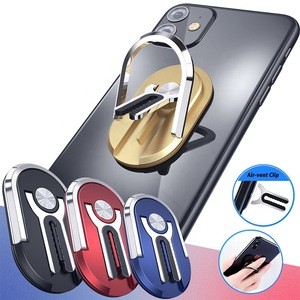 Wholesale New Creative 2 in 1 Mobile Phone Holder Phone Stand Holder for Gripping with Package