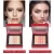 Wholesale Price Highlighter Private Label 3 Colors Makeup Brilliant Red Highlighting Powder