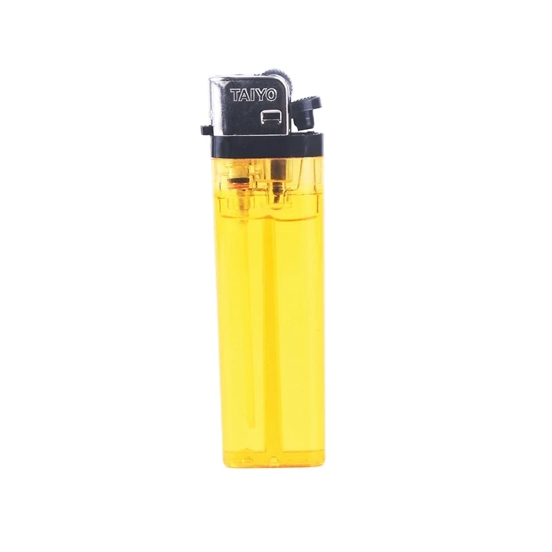 Wholesale Refillable Gas Plastic Lighter Flint Cigarette Lighter Accessories