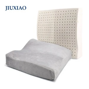 Wholesale square soft removable natural latex office chair seat cushion