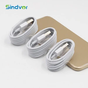 Wholesale usb charging cable cord original for apple iphone 6 charger cable IOS11 for iphone data cabel