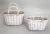 Import wholesale wicker flower pot trays from China