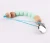 Import Wholesales Baby DIY Pacifier Clip Metal Dummy Wooden Silicone Beads Chain Non-toxic baby Teethers from China