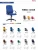 Import Wholesales Office Furniture Low Back Fabric Executive Desk Chair with Armrest from Malaysia