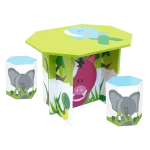 winnie children furniture,desk and chair  kids furniture cardboard table