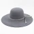 Import Winter Wide Brim Blank Felt Hat For Women Fall polyester wool felt hat customized children&#39;s size Large brim, sun protection from China