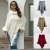 Import Winter Women Woolen Thickening Scarf Lady Warm Shawls Faux Fur Poncho Fashion Capes Lady Tassel Female Stole from China