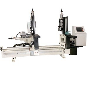 WK9312 woodworking automatic double end high speed wood drilling machine