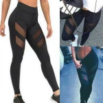 Women Compression Fitness Leggings Running Yoga Gym Pants Workout Active Wear Best Quality Mash Model Leggings