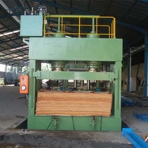 Wood based panel plywood making hydraulic press machine