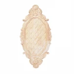 wood carved onlays furniture decoration ornaments wood appliques
