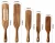 Import wooden cooking kitchen accessories spurtles kitchen tools set teak wood spurtle set from China