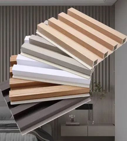 Buy Wooden Grain Pvc Wpc Wall Panels Designs For Decoration from Linyi ...